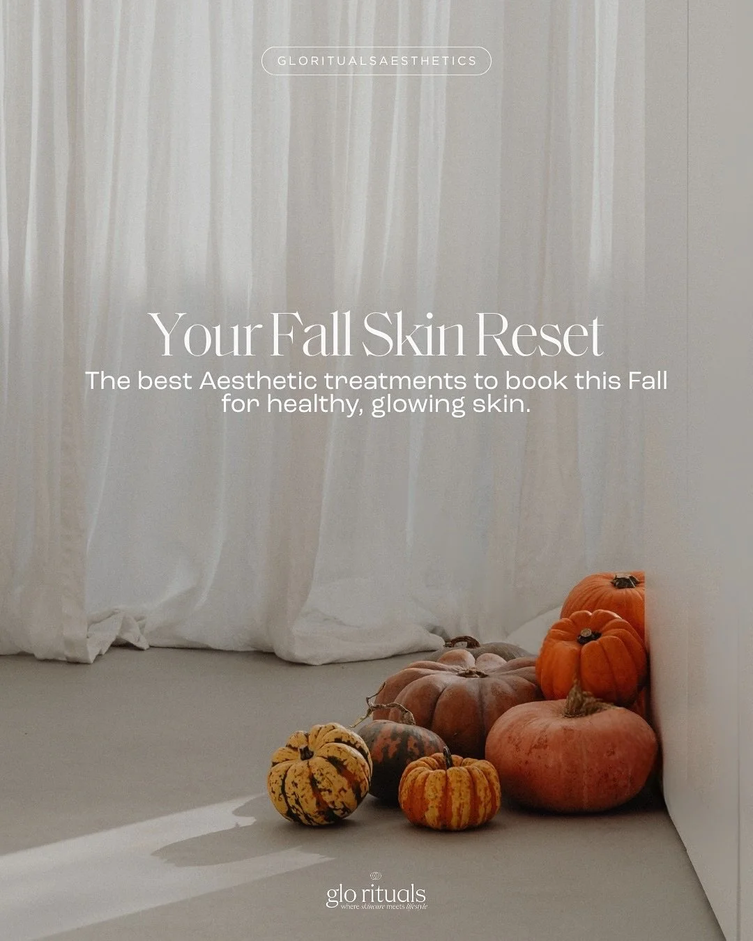 It&rsquo;s time for your Fall skin reset 🍂

As the seasons change, so do your skin&rsquo;s needs, and this is your reminder to refresh your routine for the cooler, drier months ahead. 

Think deeper hydration, barrier support, and a little extra lov