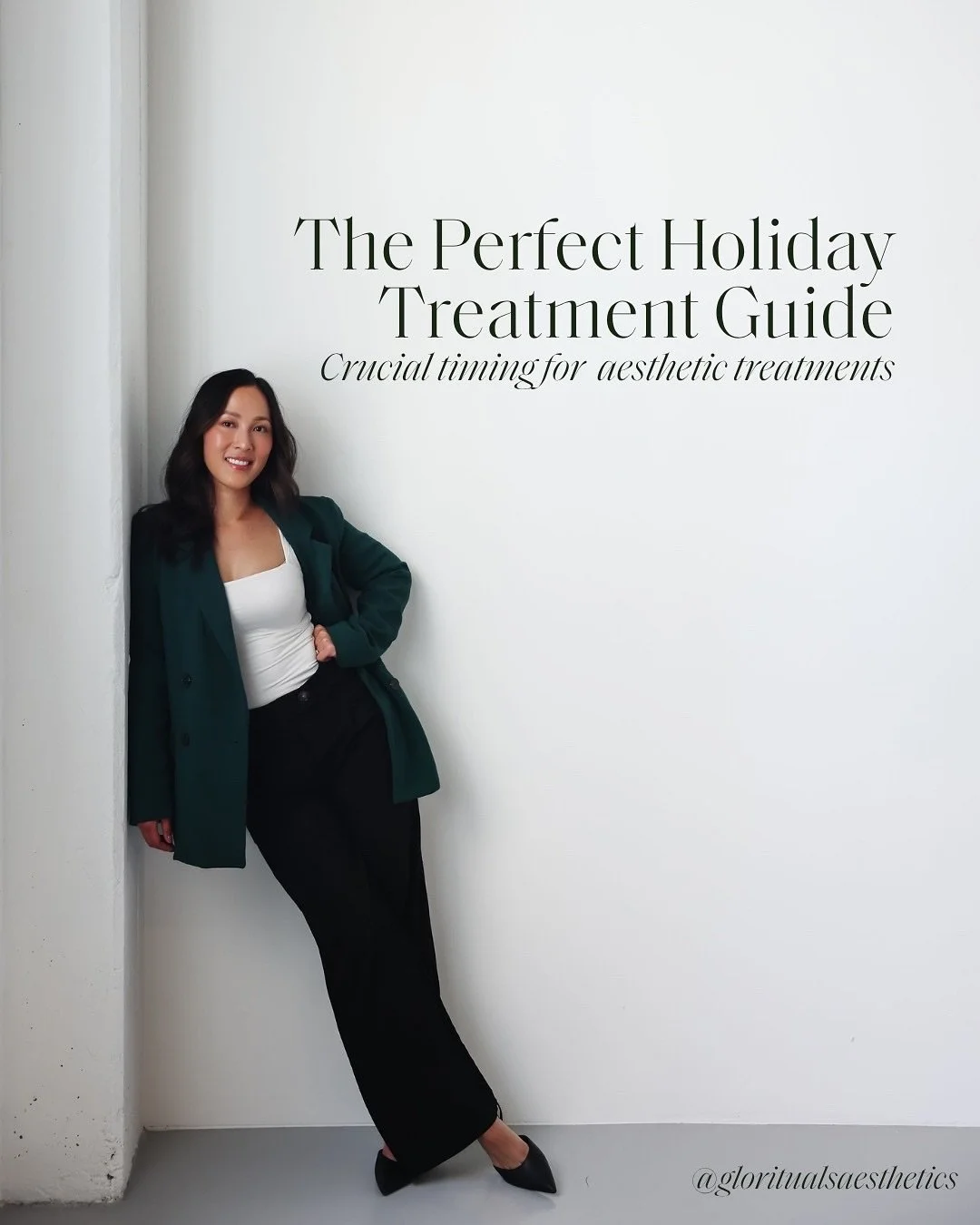 The holidays are around the corner, which means it&rsquo;s officially treatment timing season ✨
⠀⠀⠀⠀⠀⠀⠀⠀⠀
If glowing, refreshed, and confident is your holiday mood board, now&rsquo;s the time to plan ahead.
⠀⠀⠀⠀⠀⠀⠀⠀⠀
Swipe through to learn when to bo