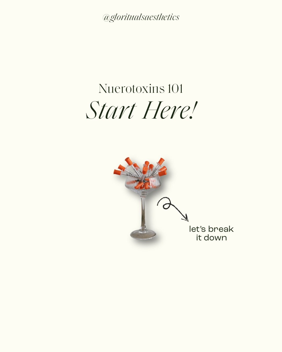 At the root of every fear is a question left unanswered. 

💉 Tox 101: There&rsquo;s nothing to fear about tox when you truly understand what it is. 

Let&rsquo;s demystify Botox and Dysport: They&rsquo;re both neuromodulators made from botulinum tox