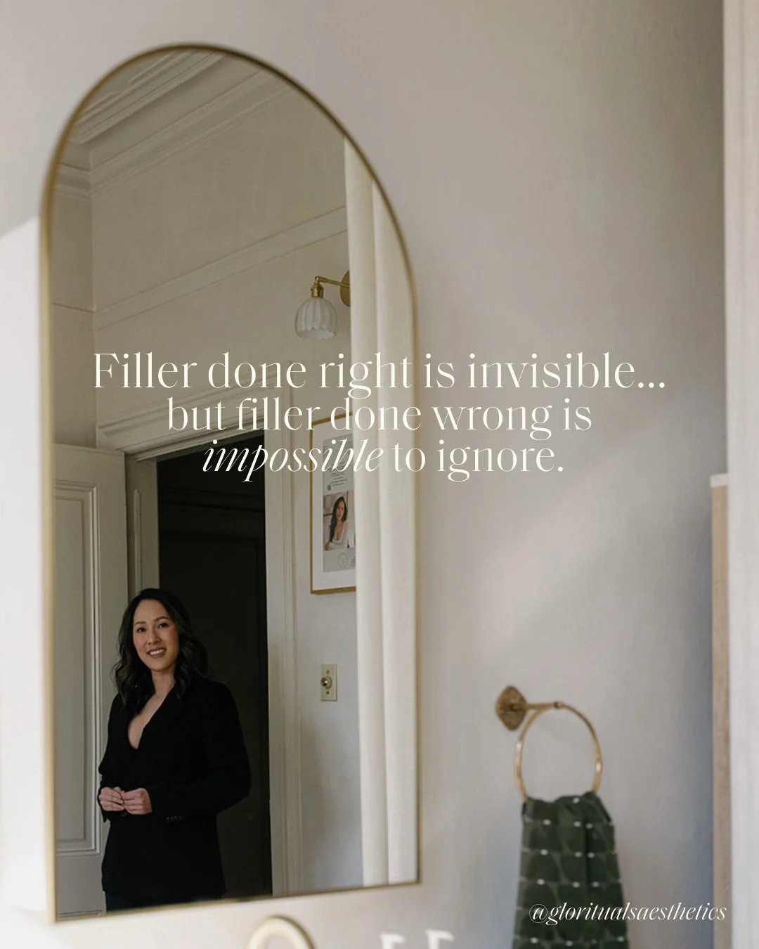 Achieving natural, undetectable filler results that reverse the signs of aging is entirely achievable. It all comes down to choosing the right provider. Expertise, aesthetic vision, years of experience, along side a strong standard of ethics make all