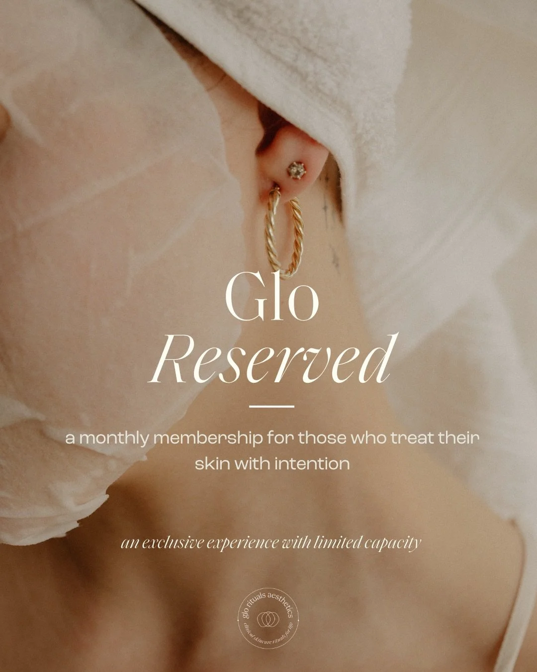 Something reserved. Something yours.
⠀⠀⠀⠀⠀⠀⠀⠀⠀
Glo Reserved is here.
⠀⠀⠀⠀⠀⠀⠀⠀⠀
A monthly membership built for those who know that great skin is not an event. It is a practice. A commitment. An investment in who you are becoming.
⠀⠀⠀⠀⠀⠀⠀⠀⠀
As a member