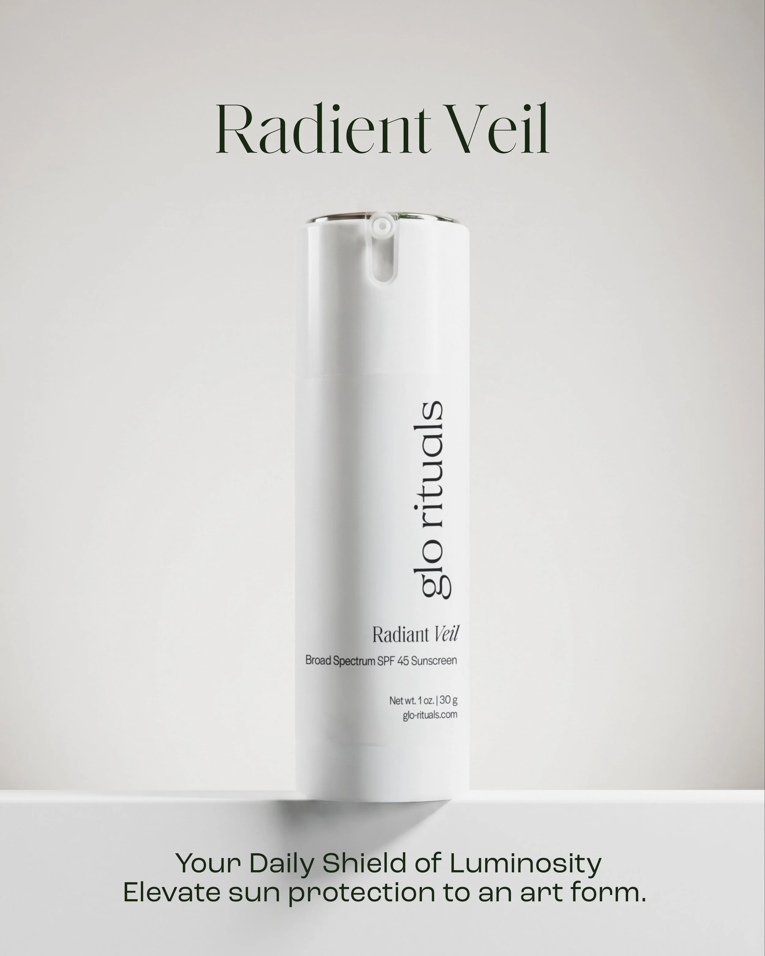 Sunscreen should do more than just protect your skin, it should elevate it. ✨

Meet Radiant Veil SPF 45, your everyday finishing touch for healthy, glowing skin. This lightweight SPF blends effortlessly into the skin, leaving behind a radiant finish 