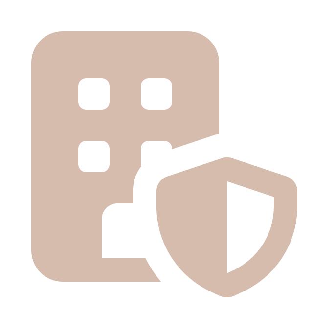 Icon of a power outlet with a shield symbol in front, representing protection or security for electrical outlets.