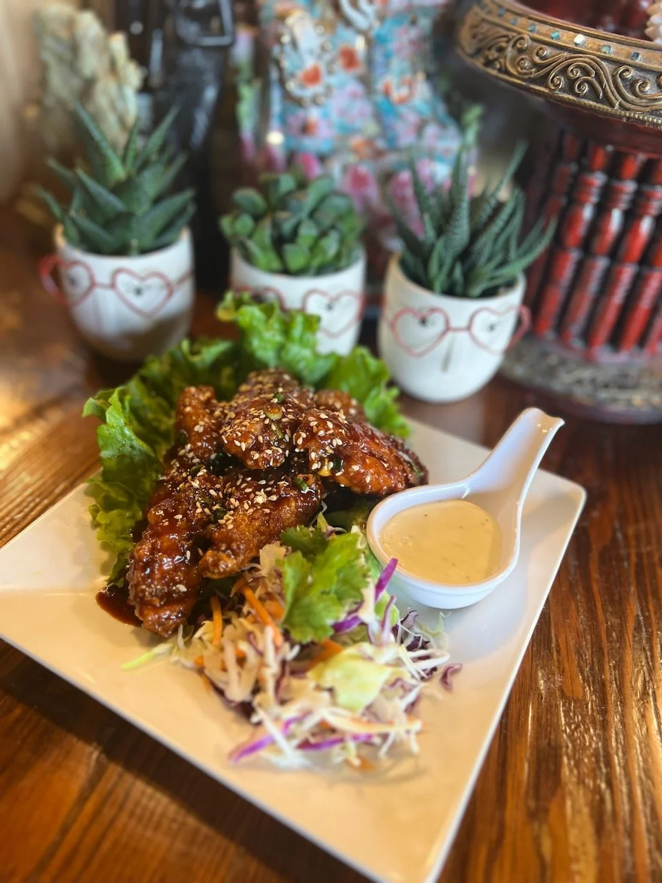 Korean Style Gochujang Chicken Wings