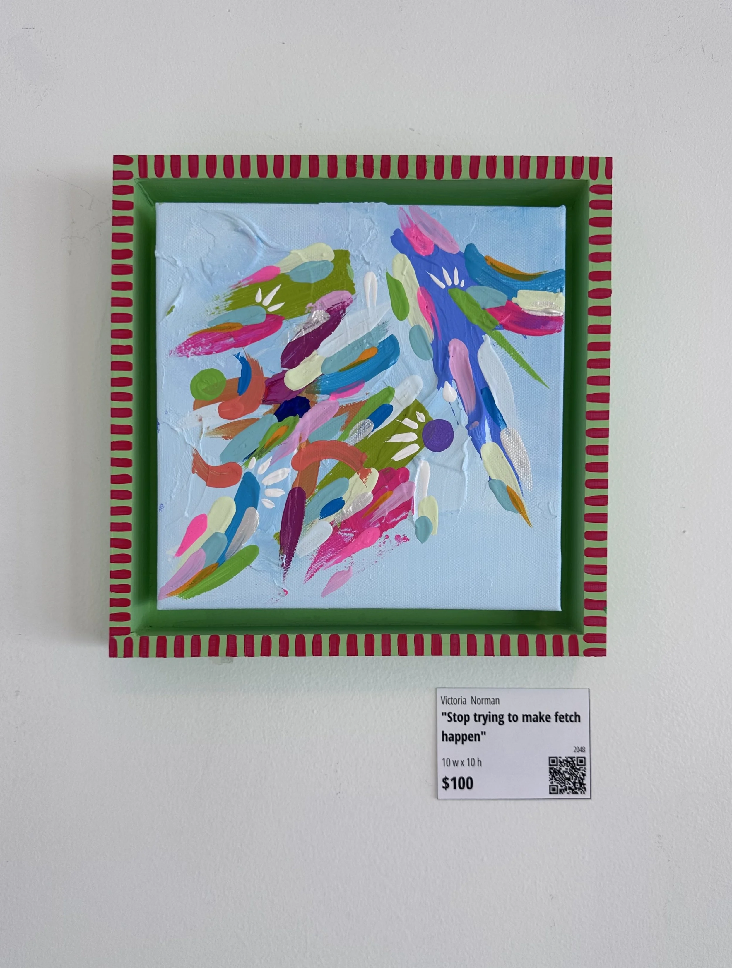 "Stop trying to make fetch happen"  //  10x10