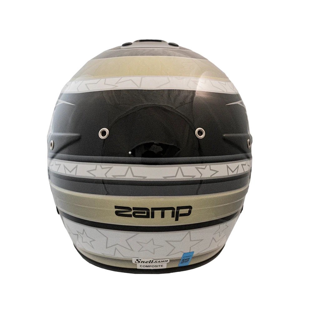RZ-70 Pro Series Helmet Lt. Gray Gray back.jpeg