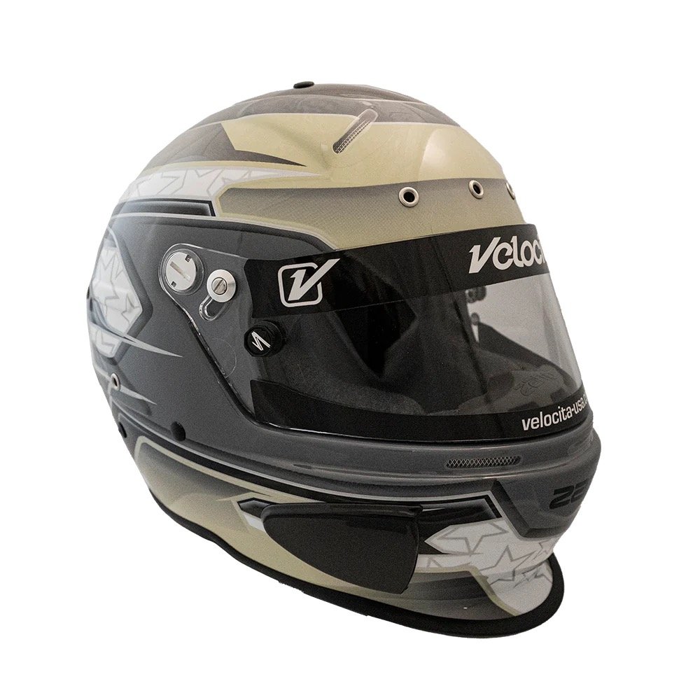 RZ-70 Pro Series Helmet Lt. Gray Gray Right.jpeg