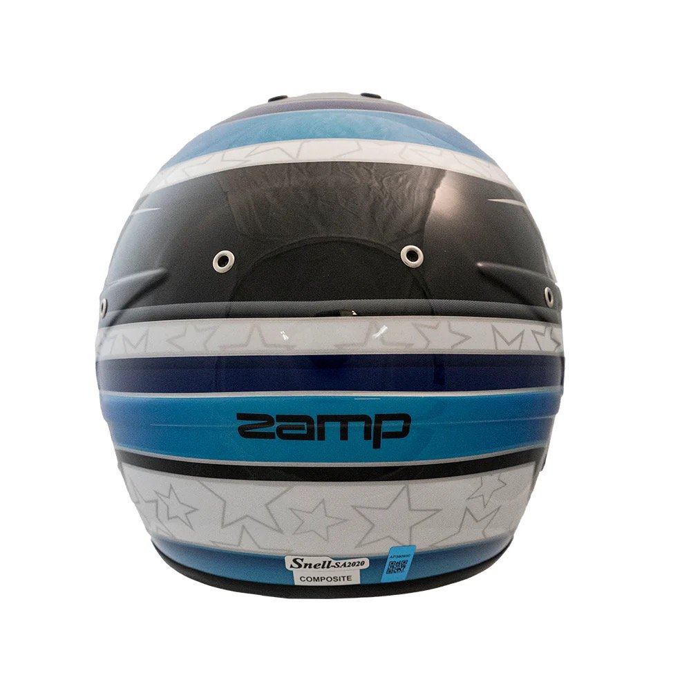 RZ-70 Pro Series Switch Helmet Blue Light Blue Back.jpeg