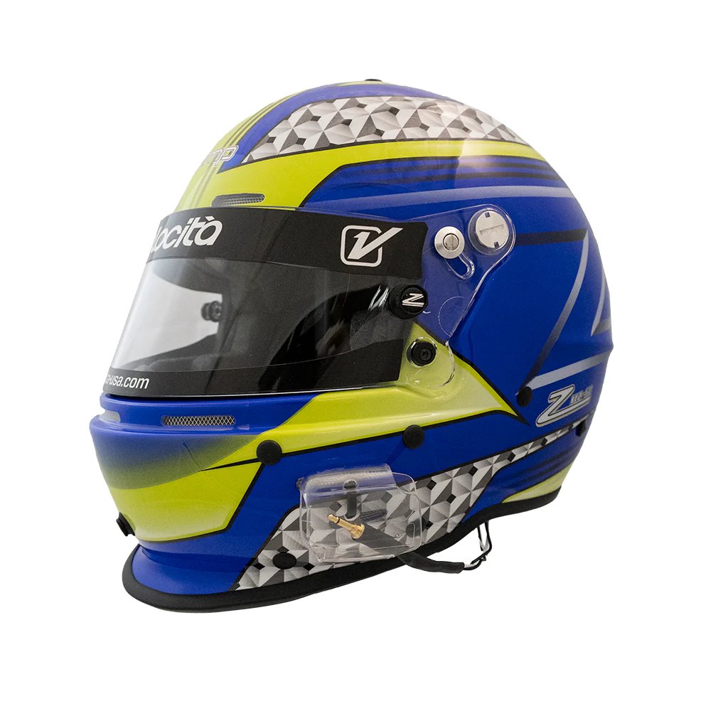 RZ-62 PRO Series Helmet Blue Yellow Left.jpeg