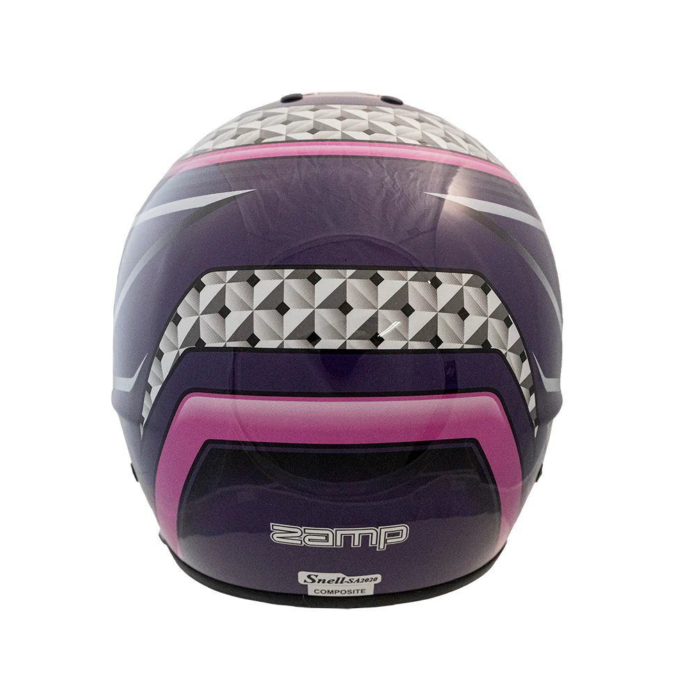 RZ-62 PRO Series Helmet Pink Purple Back.jpeg