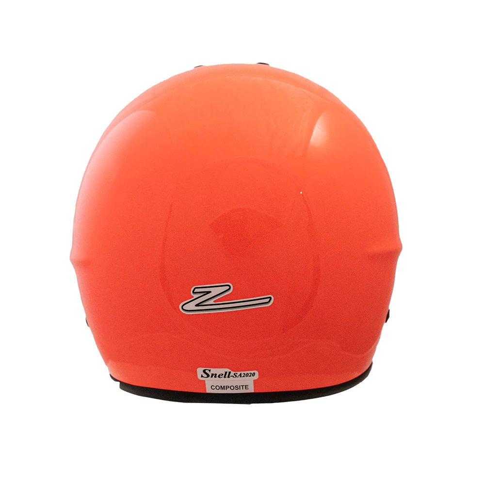 RZ-62 PRO Series Helmet Flo Orange Back.jpeg
