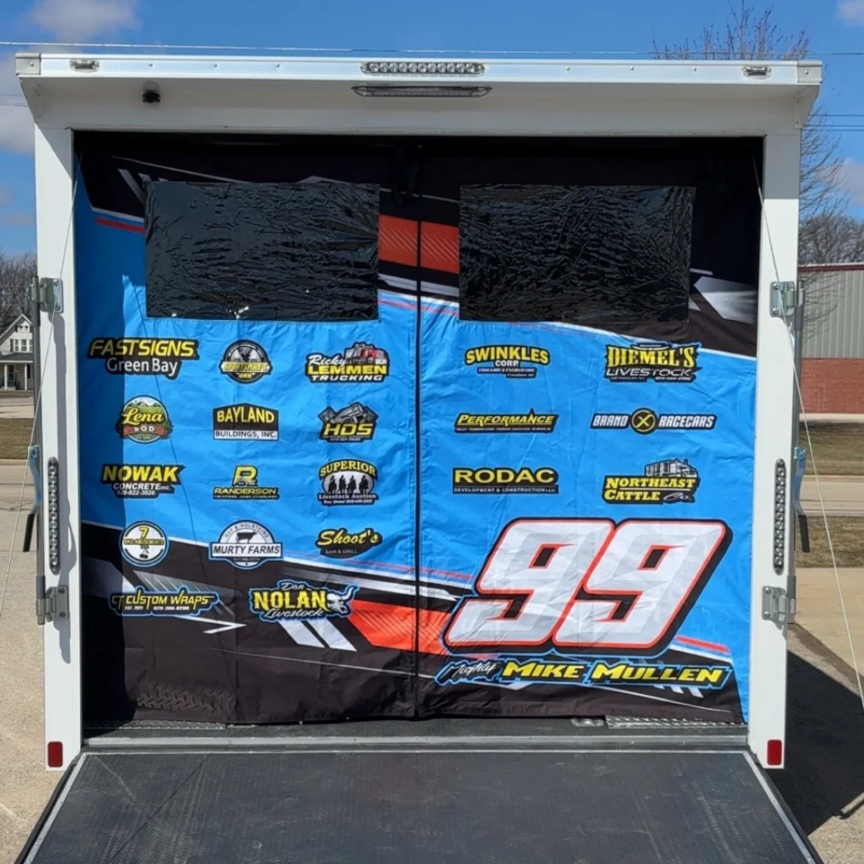 Trailer Curtains (Standard Height)