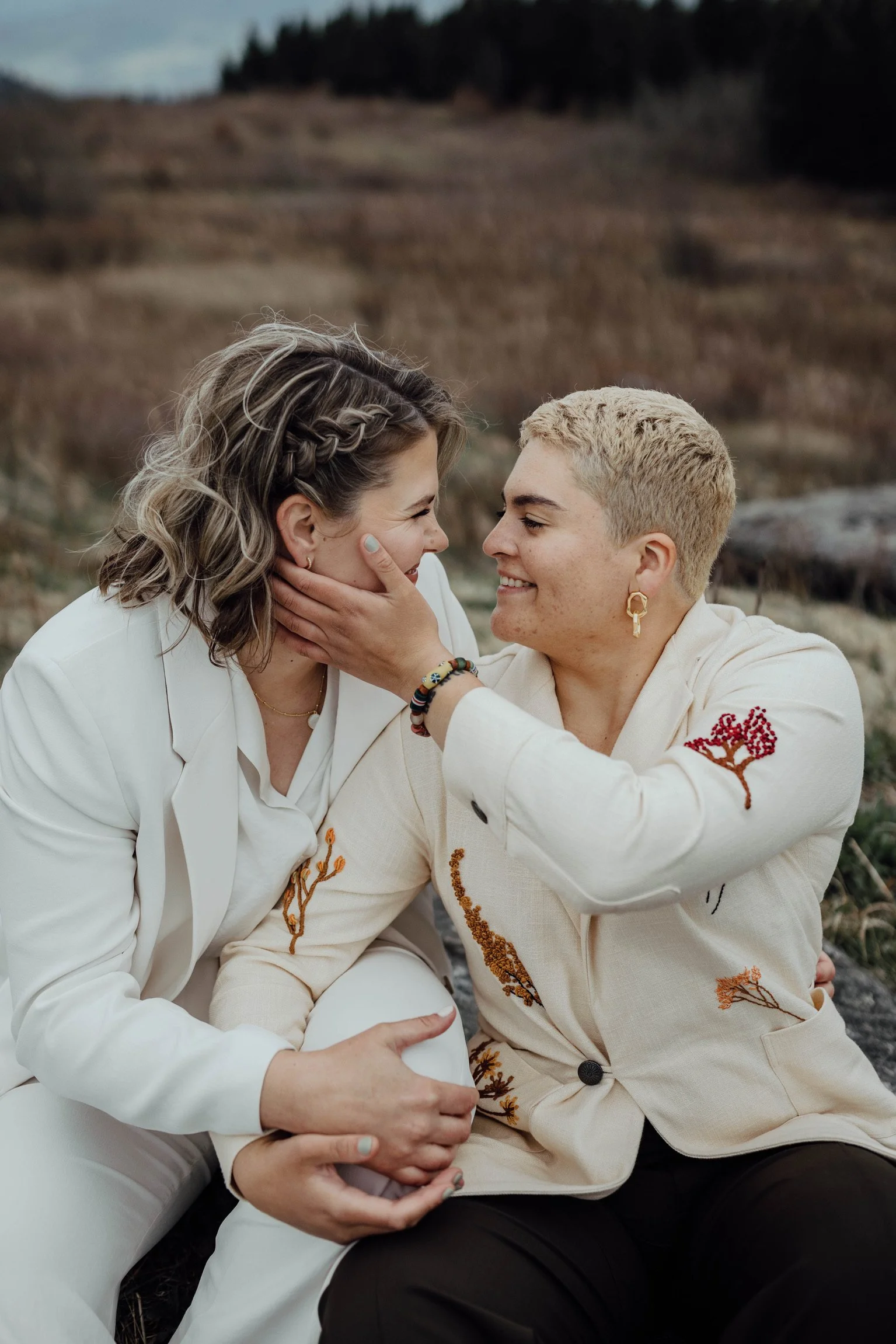 North Carolina Elopement Bridal Hair and Makeup
