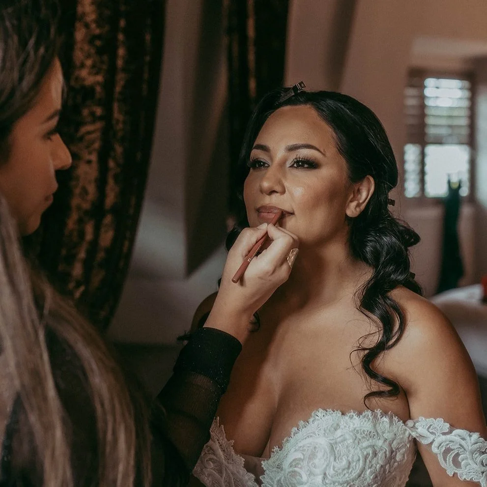 Full Glam Bridal Hair and Makeup North Carolina