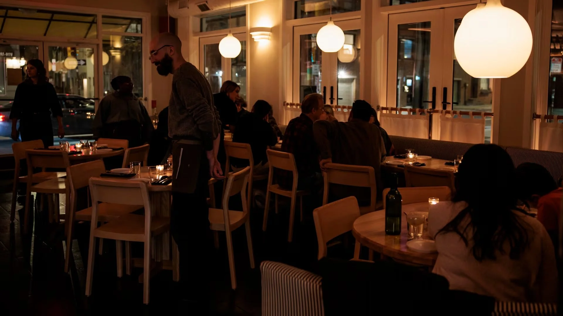 A dimmer dining experience