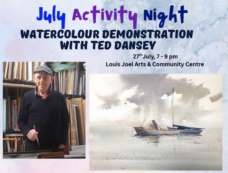 Activity Night Watercolour demonstration with Ted Dansey