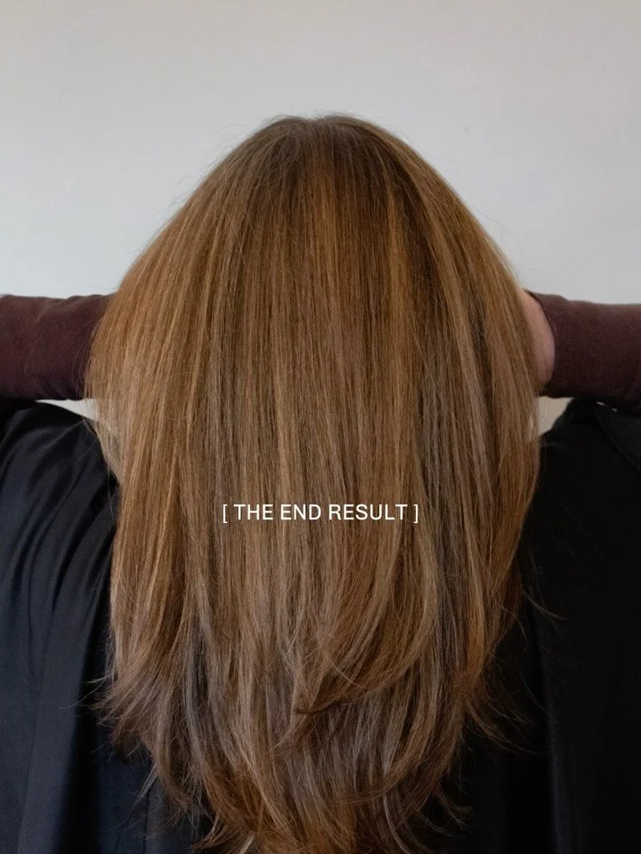 &rarr; for a glimpse into this haircare journey

&bull;

From the starting point to the end result, each stage of this hair transformation by @hairartist__healthcoach was done with care and intention. 

Every last detail, down to the placement of foi