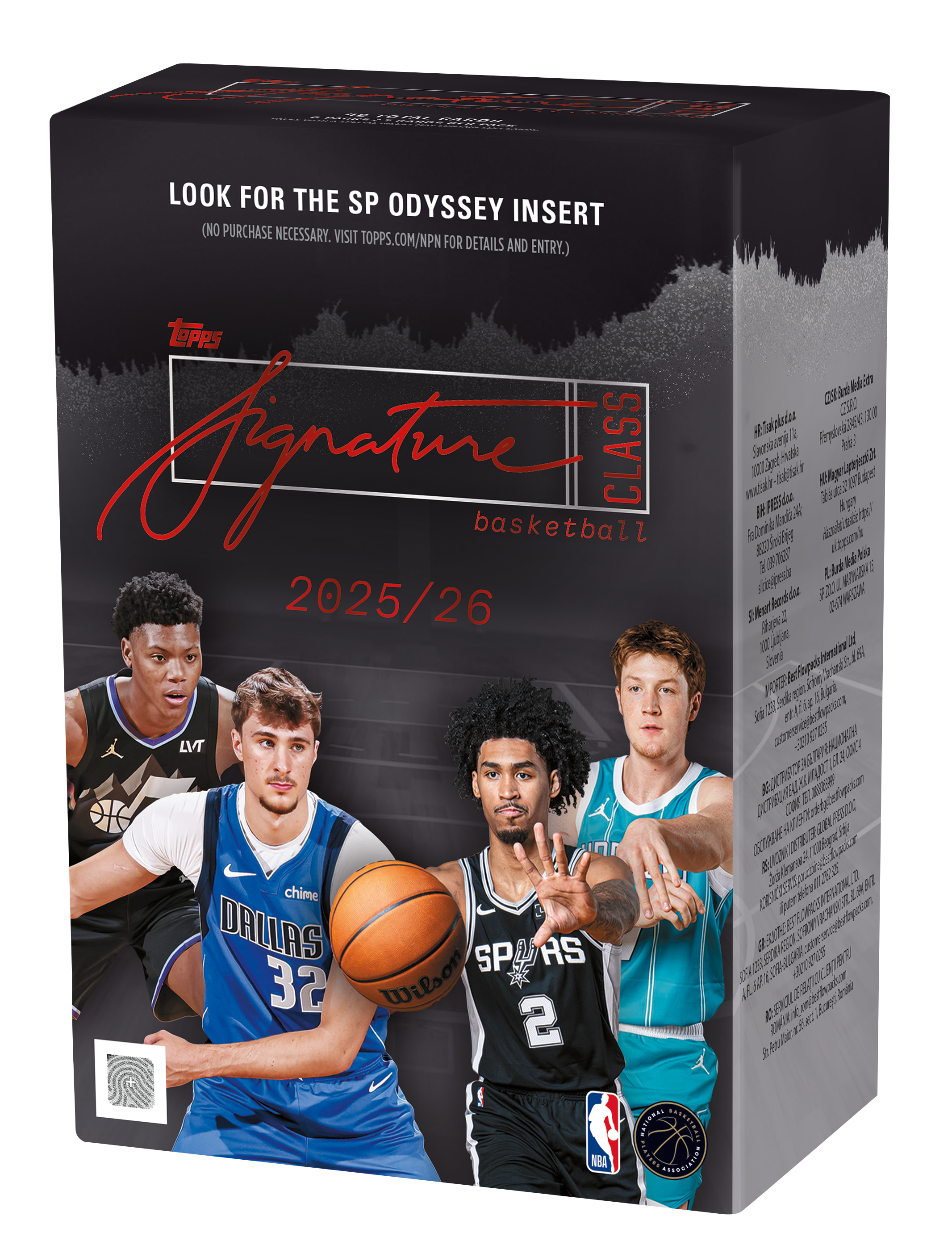 6 Packs per Box, 7 Cards per Pack
Content Highlights: 
- Look for Autograph Cards!
- Look for Short Print Inserts: Odyssey!