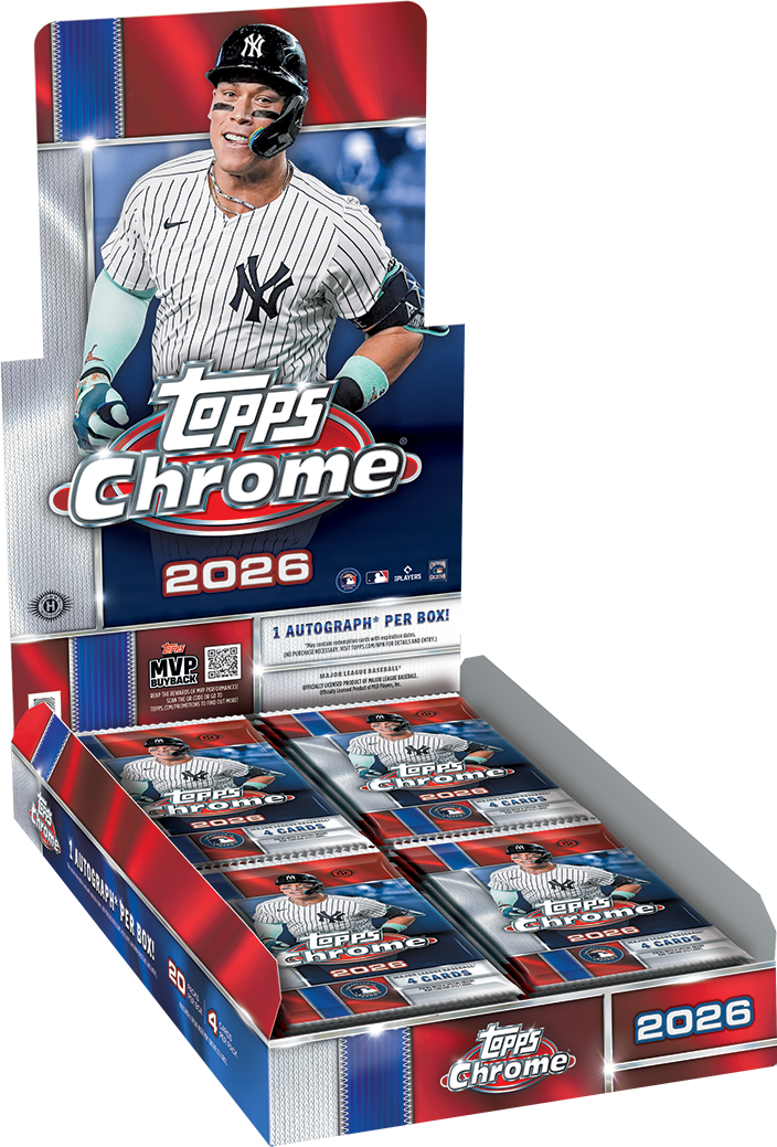 Hobby Box - 20 packs, 4 cards per pack: 1 Autograph card per box