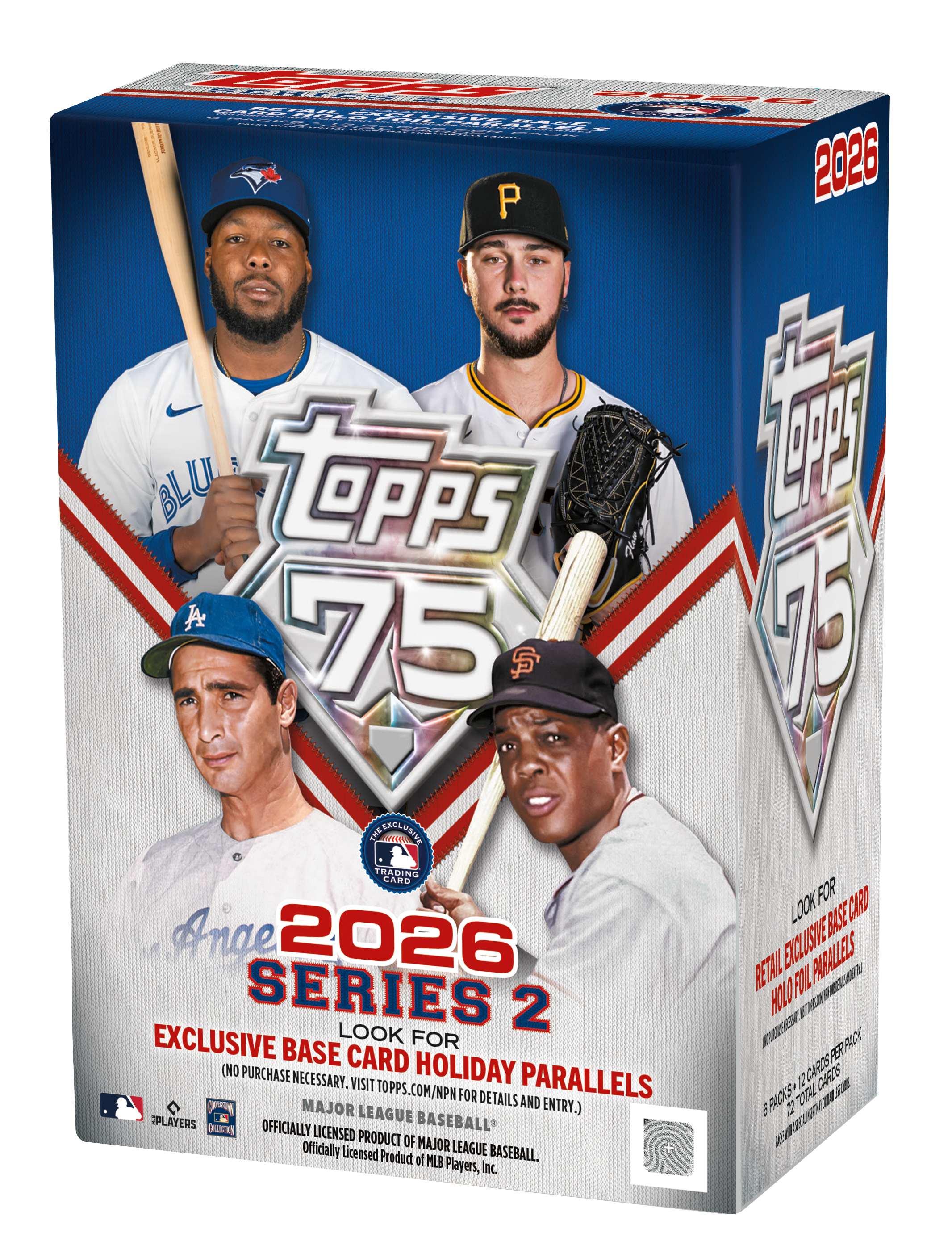 9 Packs per box, 12 Cards per pack