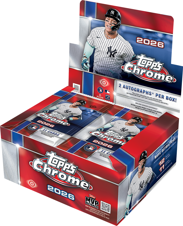 Jumbo Box - 12 packs, 11 cards per pack: 2 Autograph cards per box