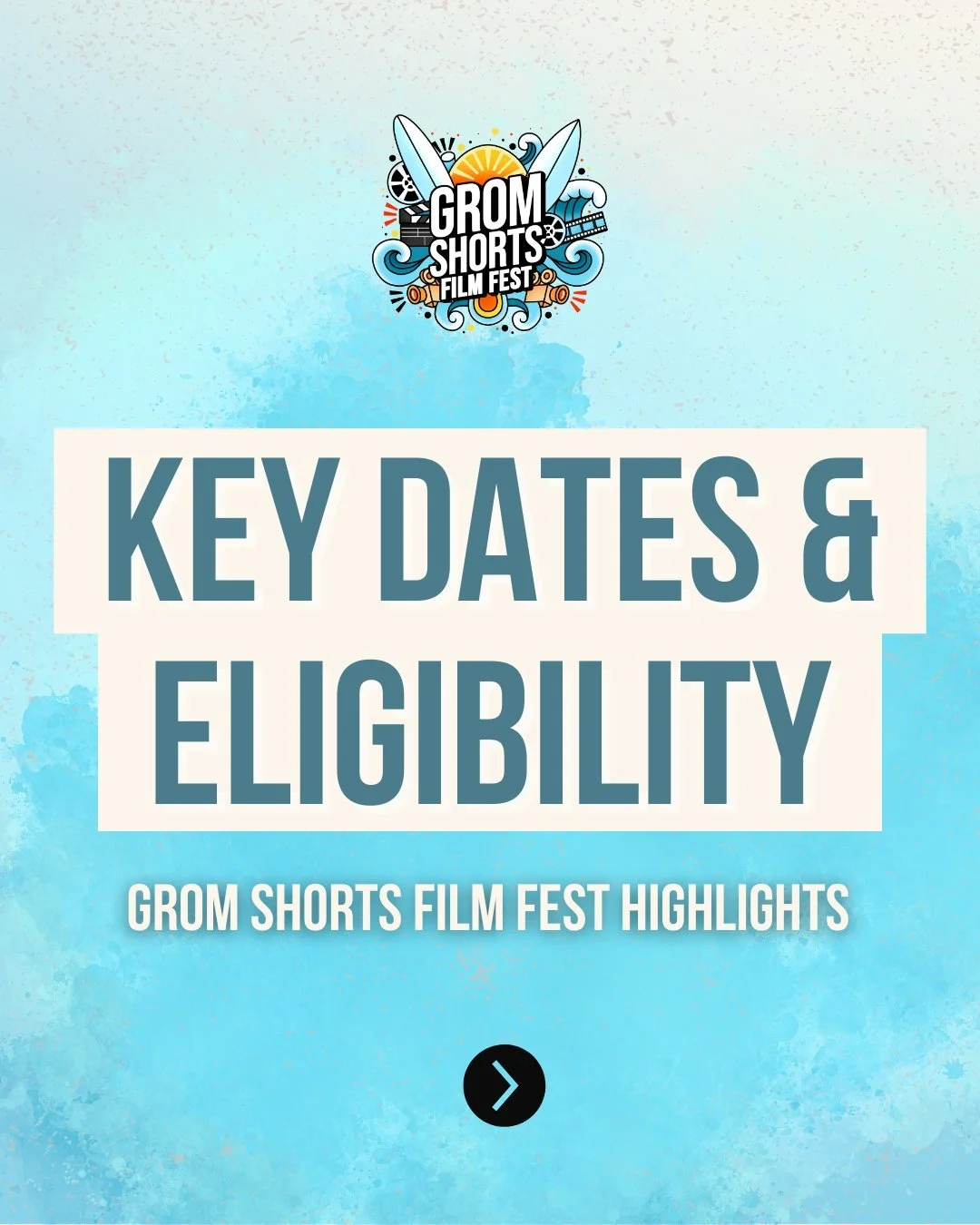 GromShorts is back in 2026! 🎬🔥🌊

Calling the next wave of filmmakers.

If you&rsquo;re 18 and under and living for surf, ocean moments and bold storytelling, GromShorts is your chance to see your film light up the big screen. This is where fresh p
