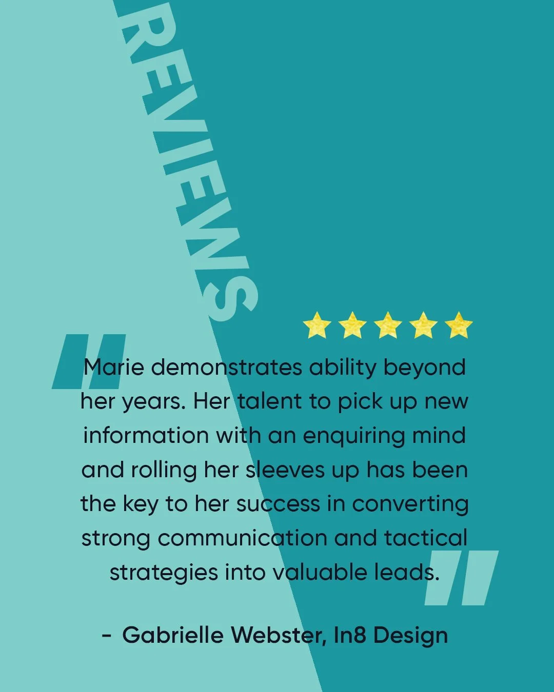 Trust matters just as much as results.

I work closely with my clients to understand their business properly, so the marketing feels aligned and actually works for them.

Feedback like this is the reason I do what I do.

#clientfeedback #marketingres