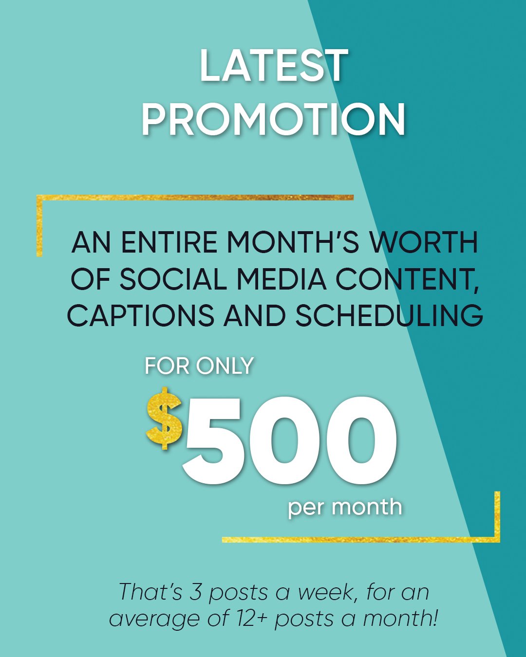 Affordable marketing doesn&rsquo;t have to mean cutting corners.

This package is designed for small businesses who want consistent, professional social media without the stress of doing it themselves or hiring in-house.

Clear strategy, content that