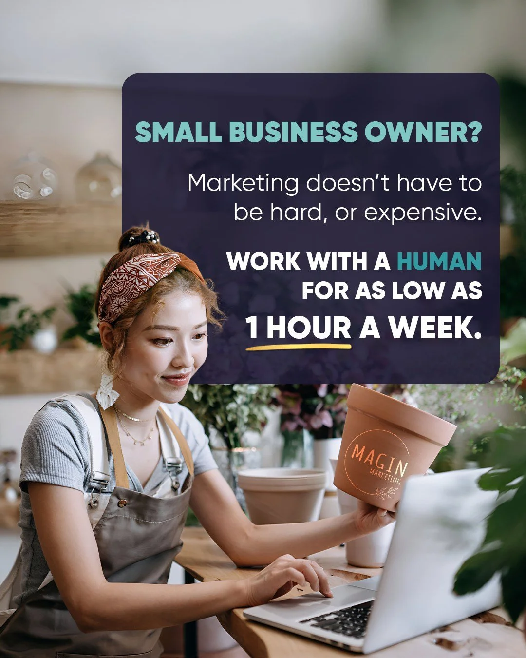 Running a small business already means wearing every hat.
Sales, admin, operations&hellip; and then there&rsquo;s marketing sitting in the corner like, &ldquo;hey, don&rsquo;t forget about me too.&rdquo;

But here&rsquo;s the thing&hellip;

You don&r