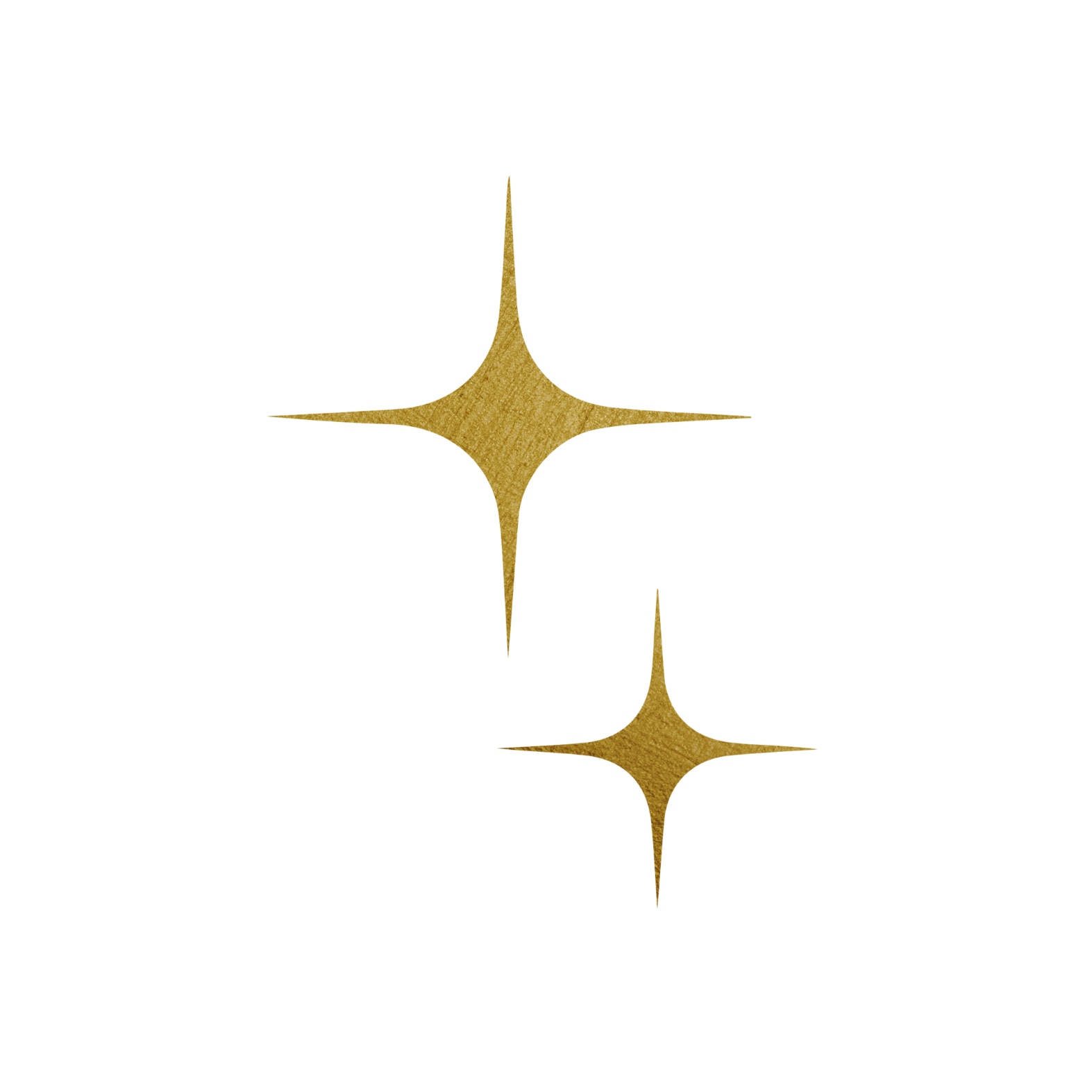 Close-up of a gold brooch shaped like a star with a textured surface, set against a black background.