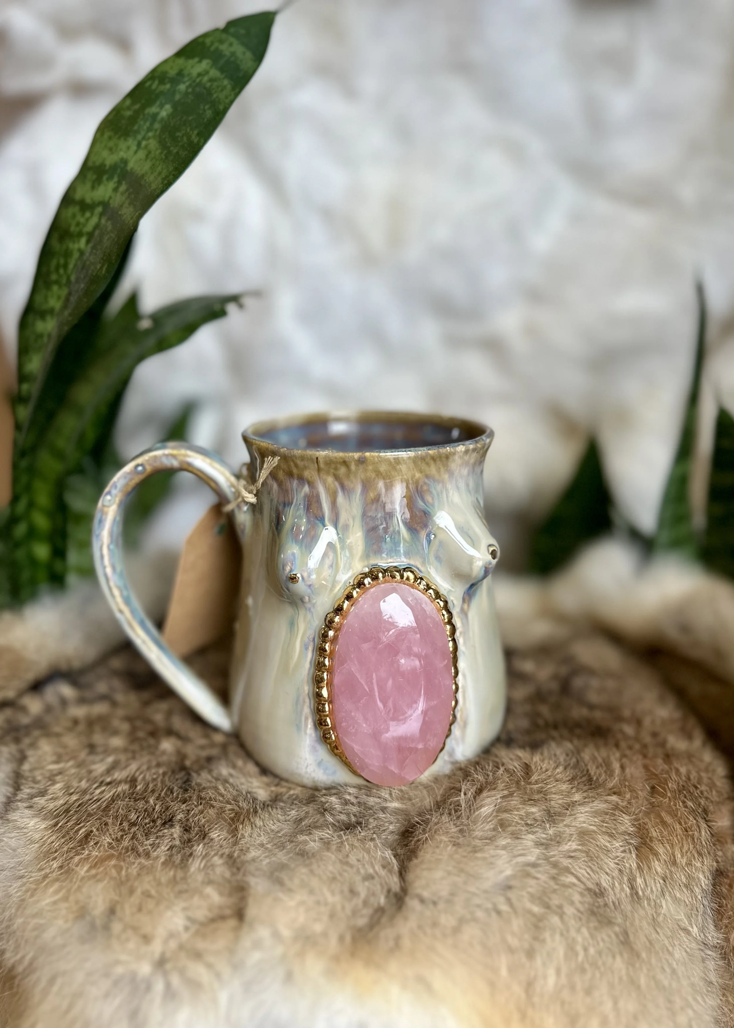 Crystal Goddess Floral Womb