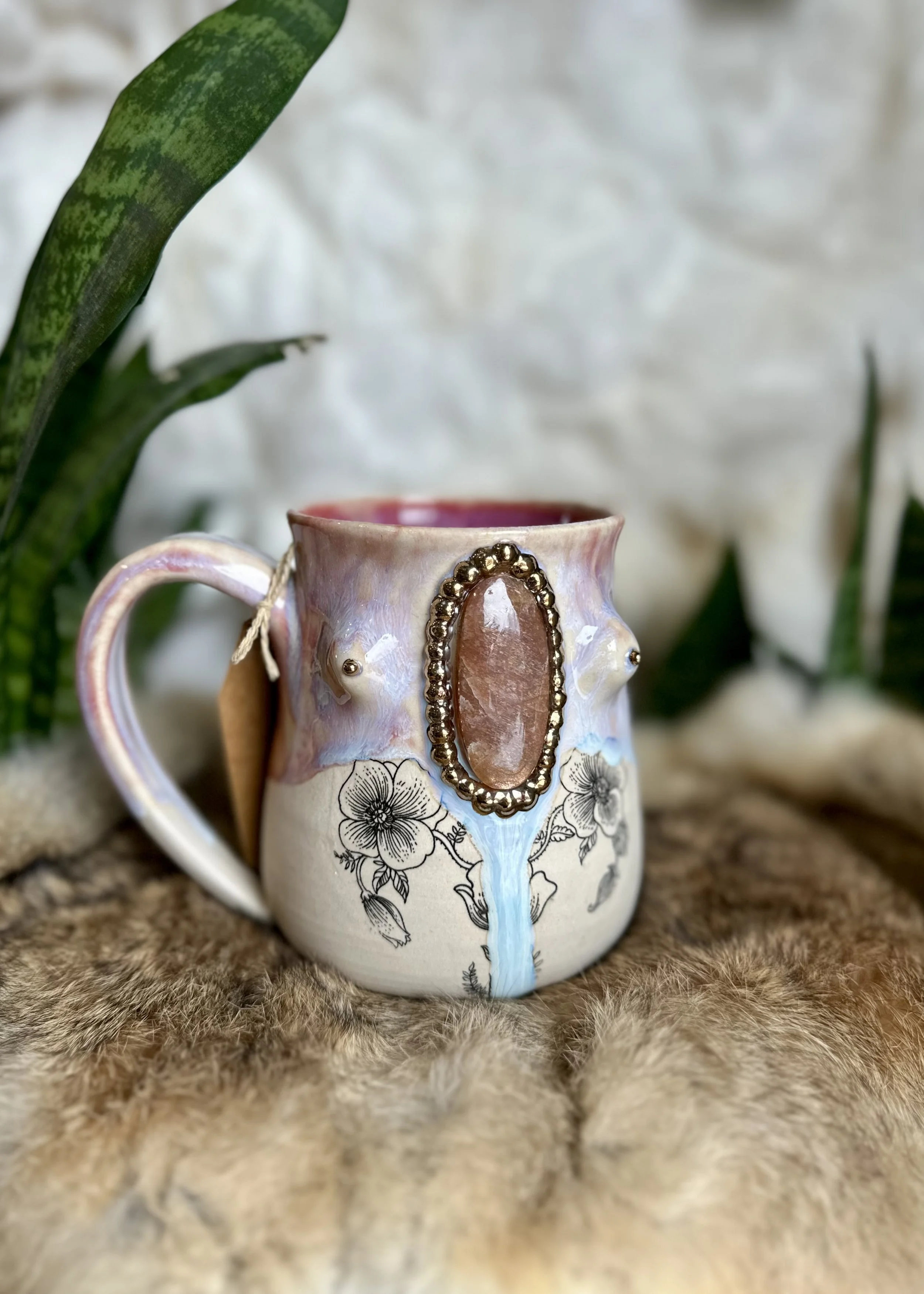 Crystal Goddess Floral Womb