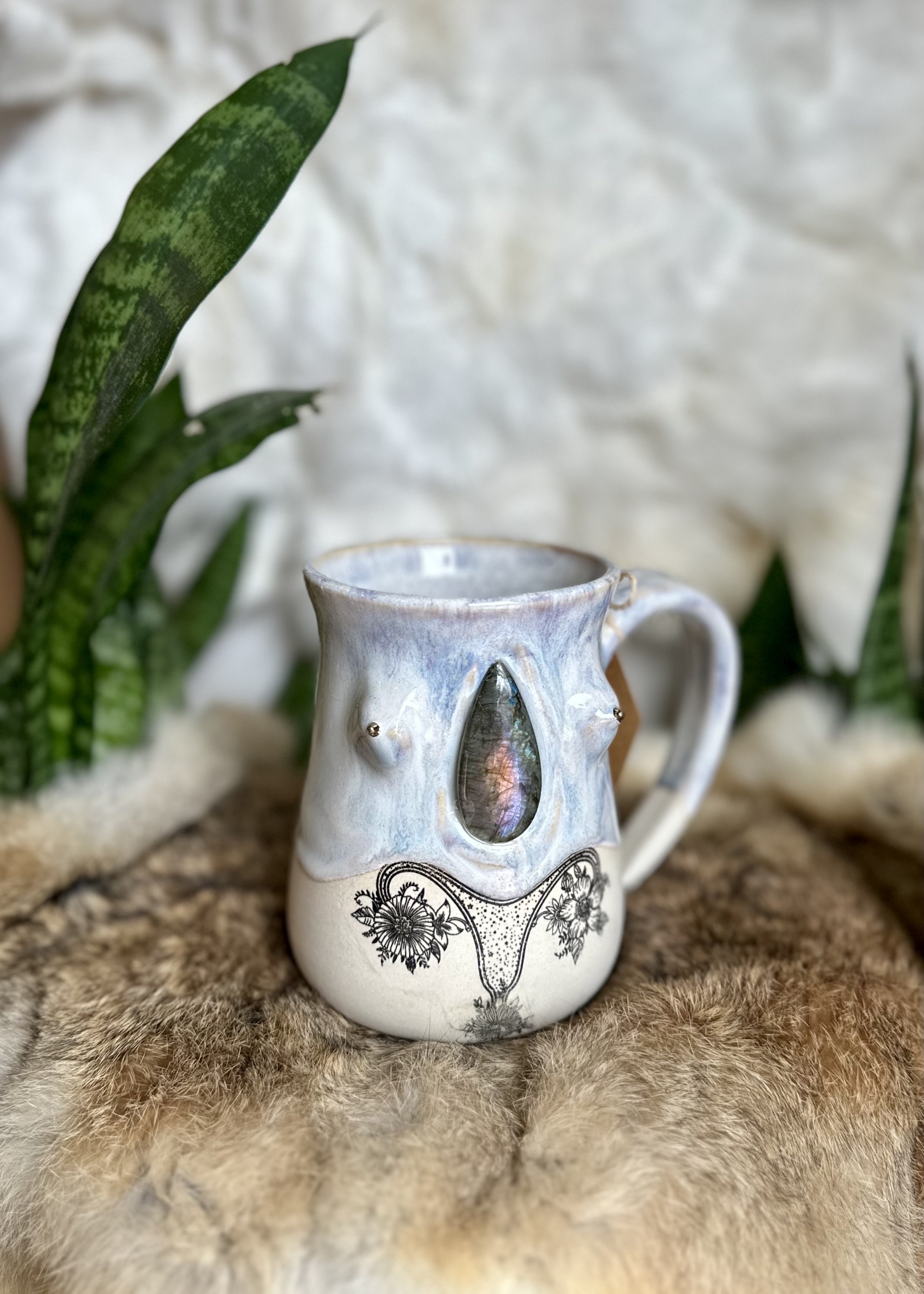 Crystal Goddess Floral Womb