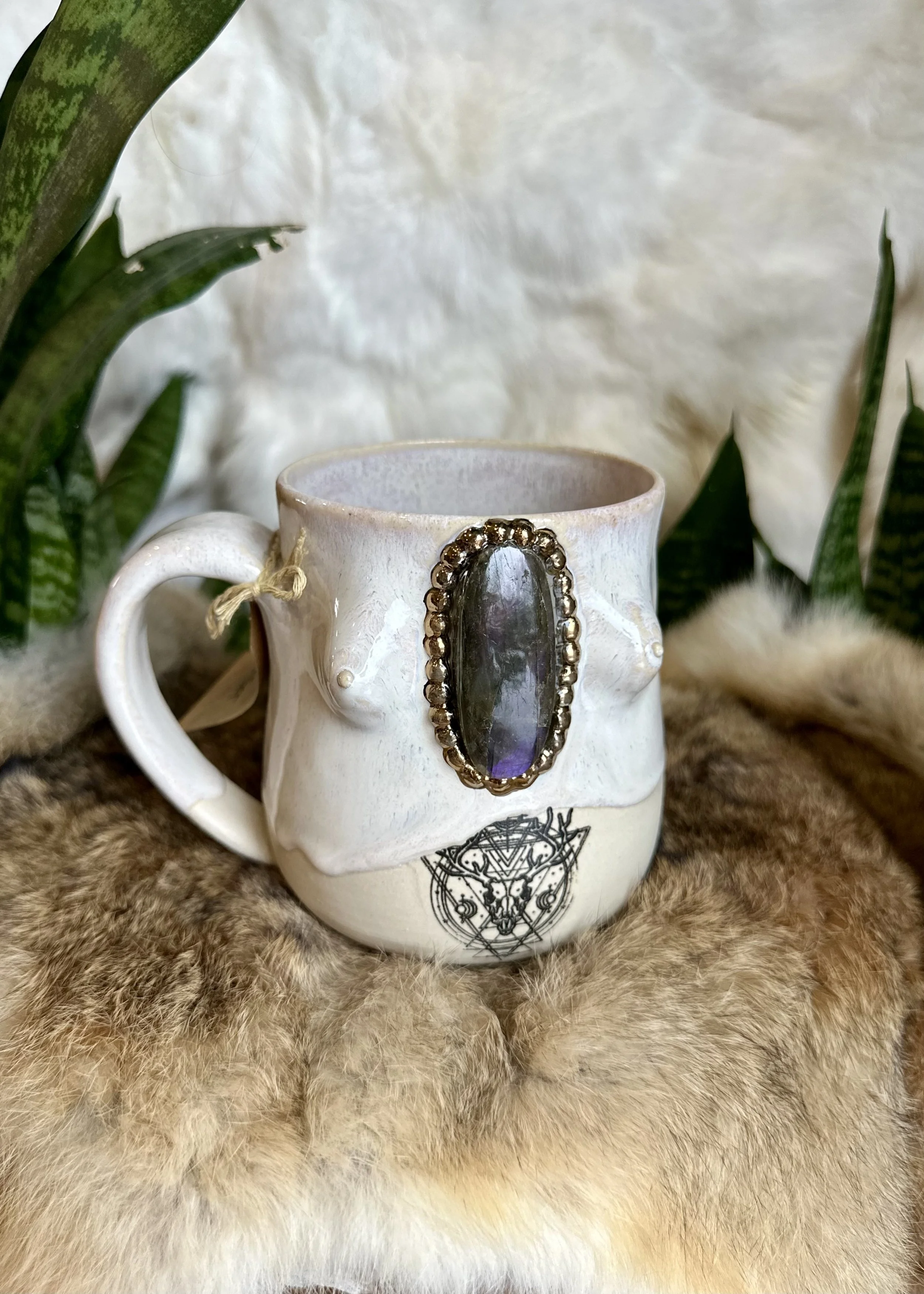 Crystal Goddess Floral Womb