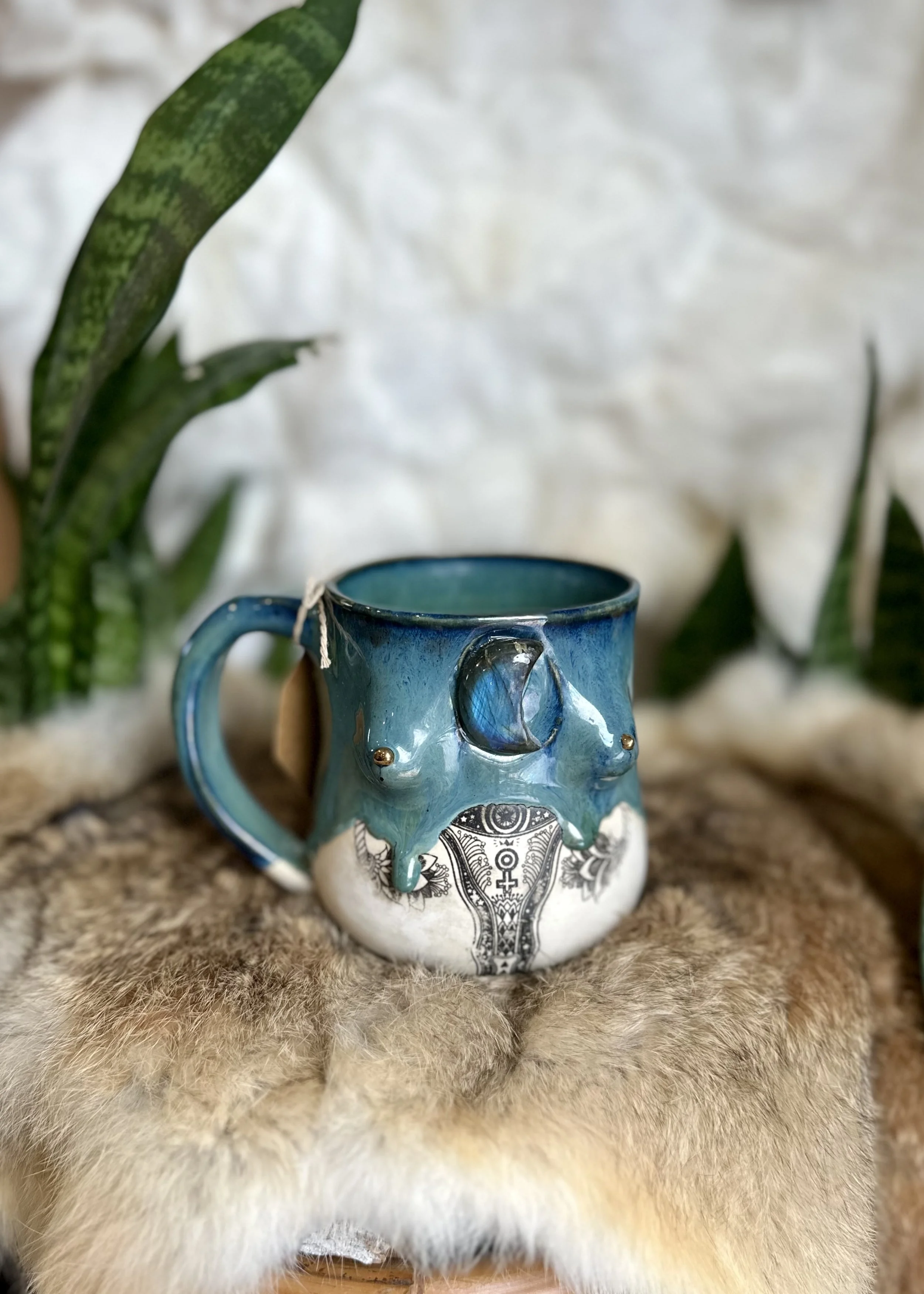 Crystal Goddess Floral Womb