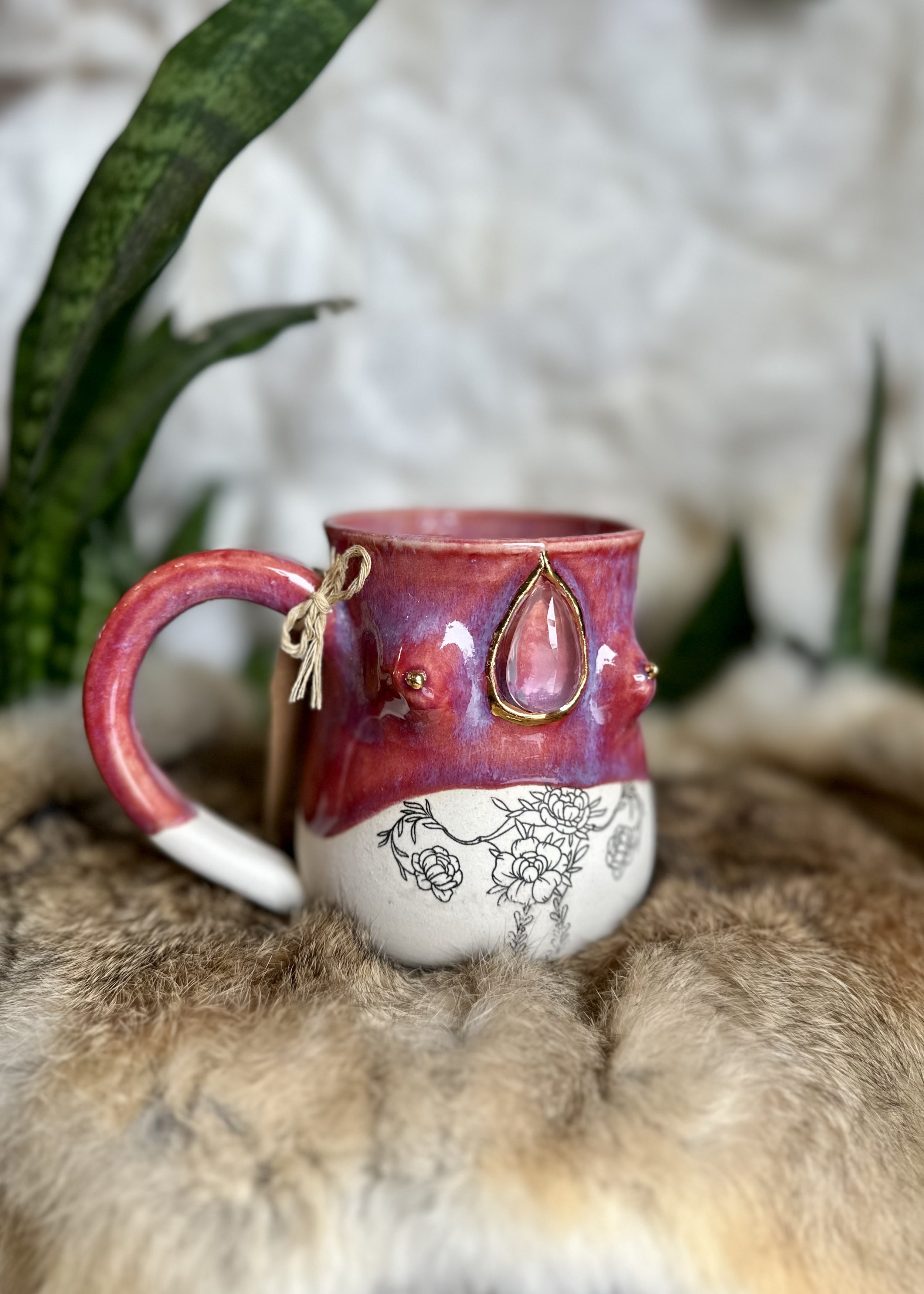 Crystal Goddess Floral Womb