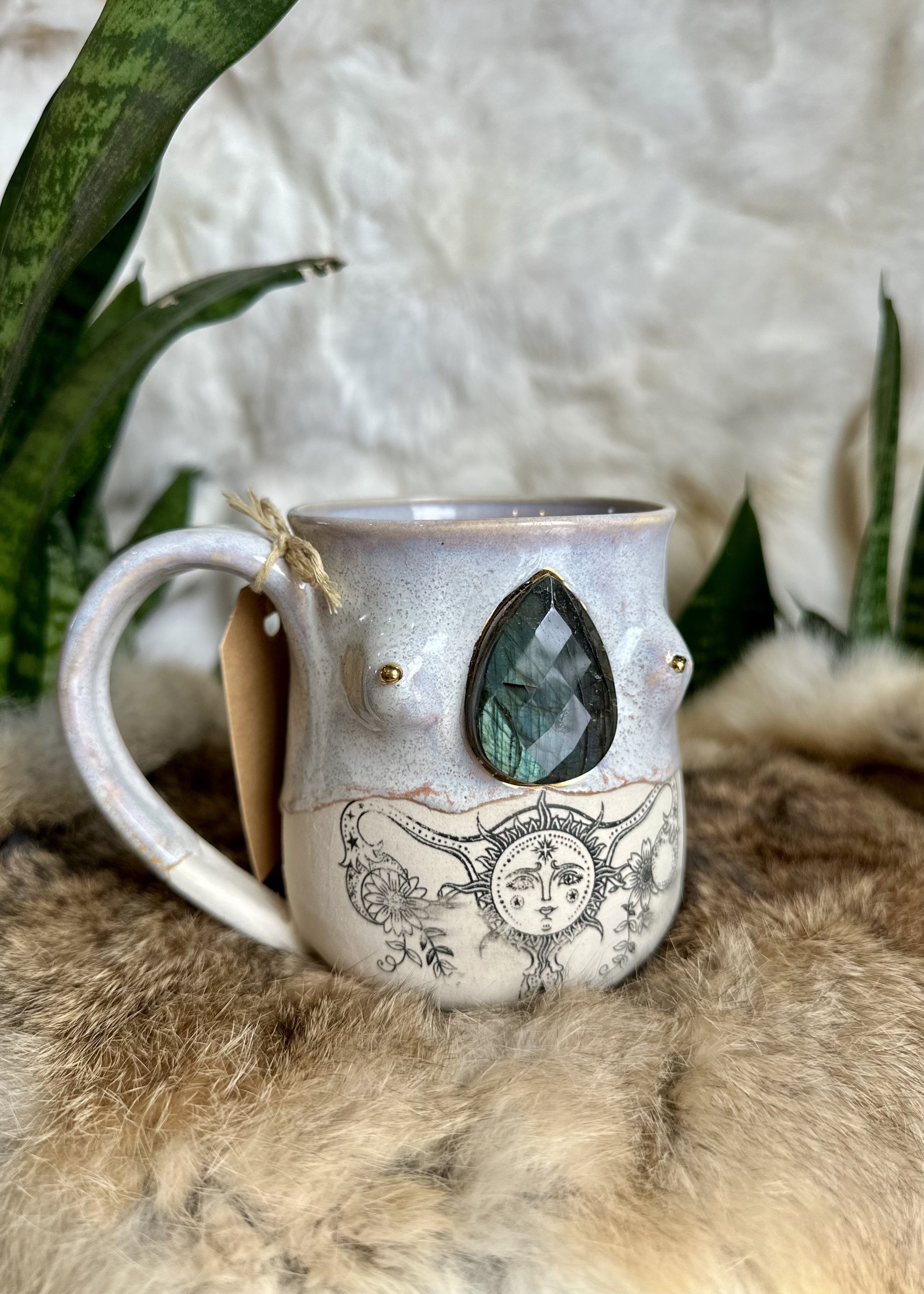 Crystal Goddess Floral Womb