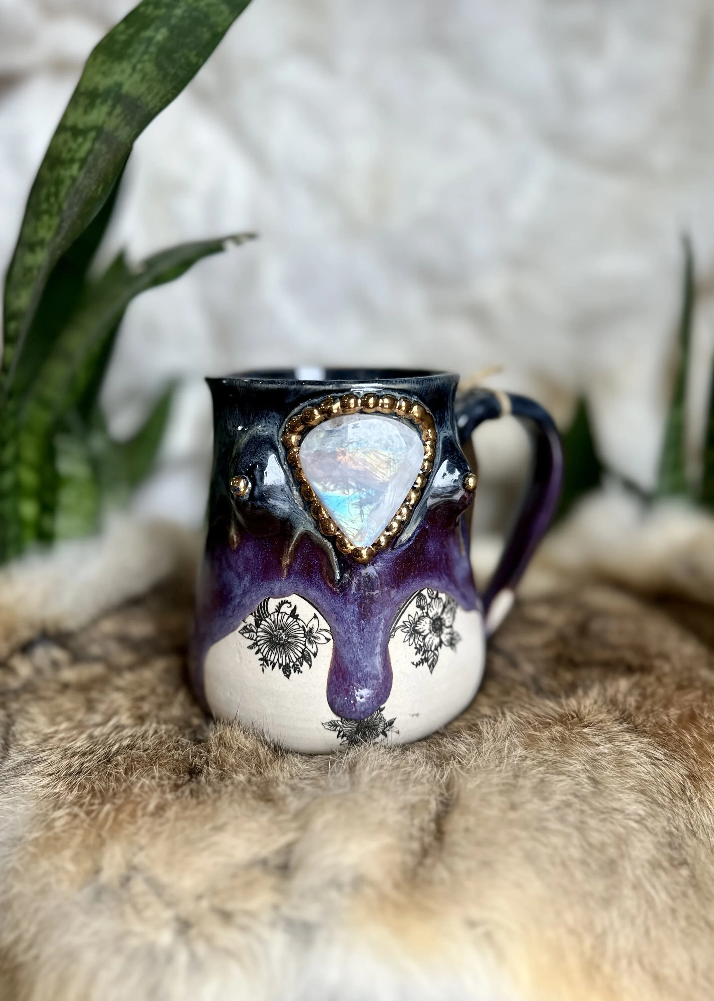 Crystal Goddess Floral Womb