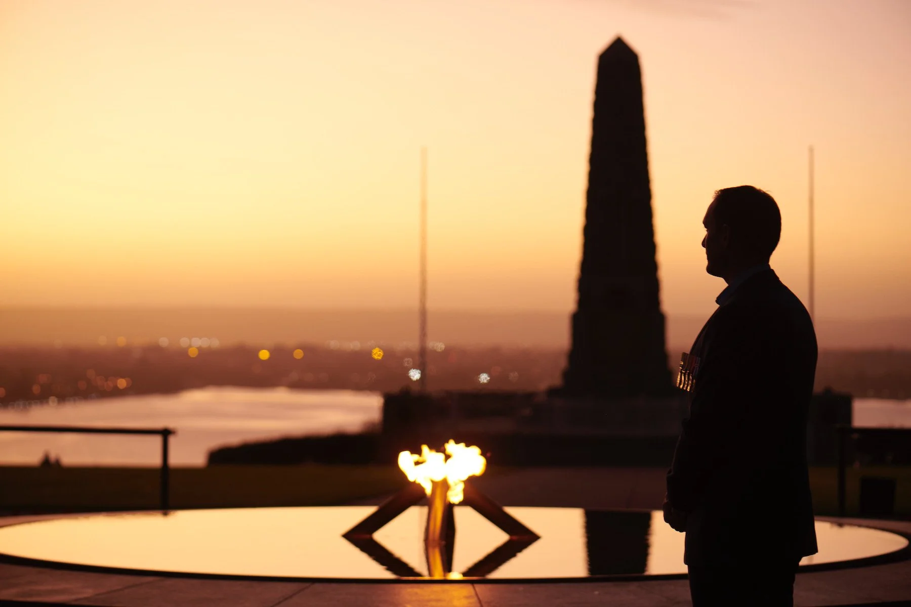 Anzac at kings park perth 
