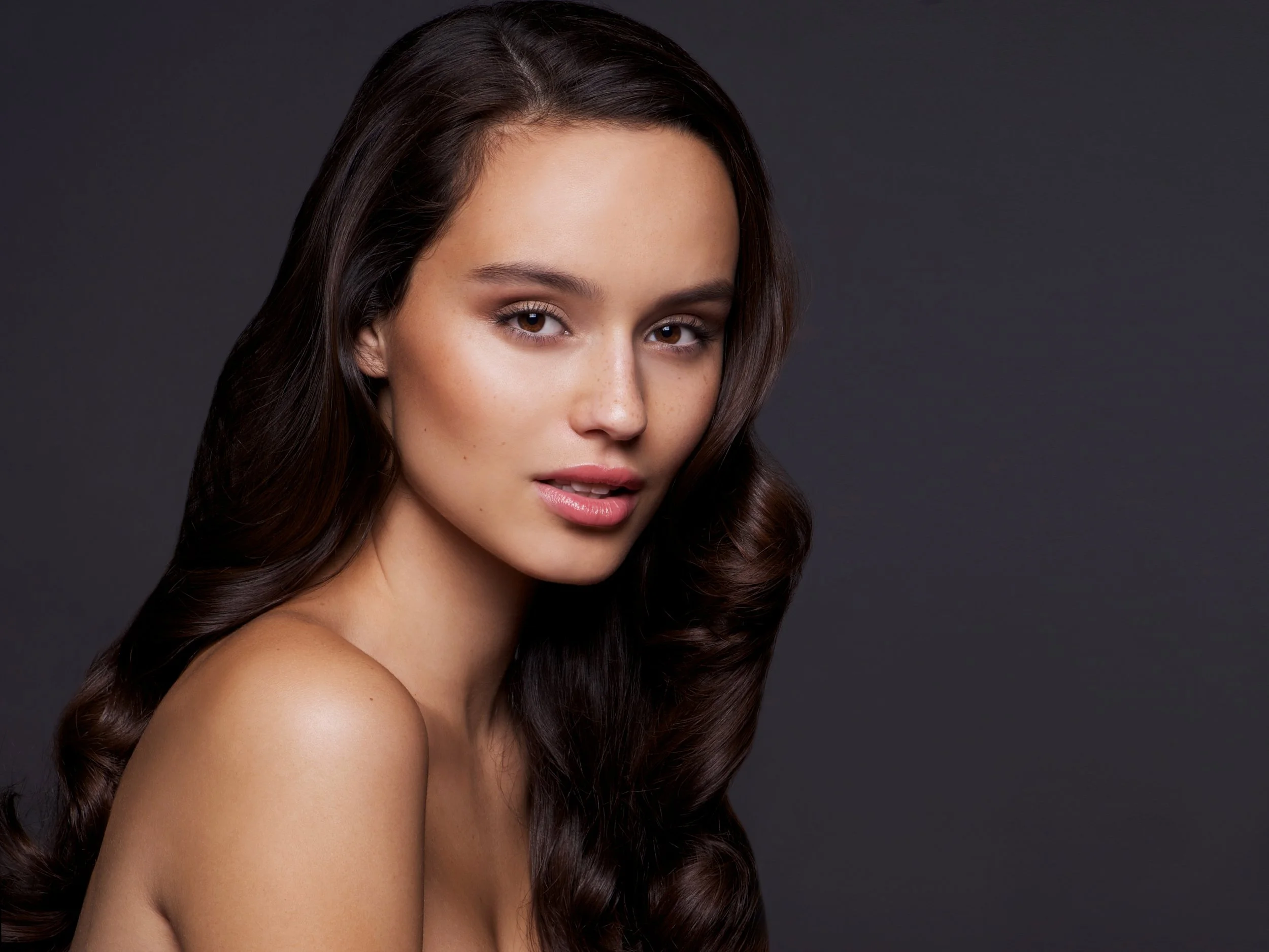 tv presenter and winner of The Face Australia Olivia Donaldson photographed by beauty Photographer Stef King 