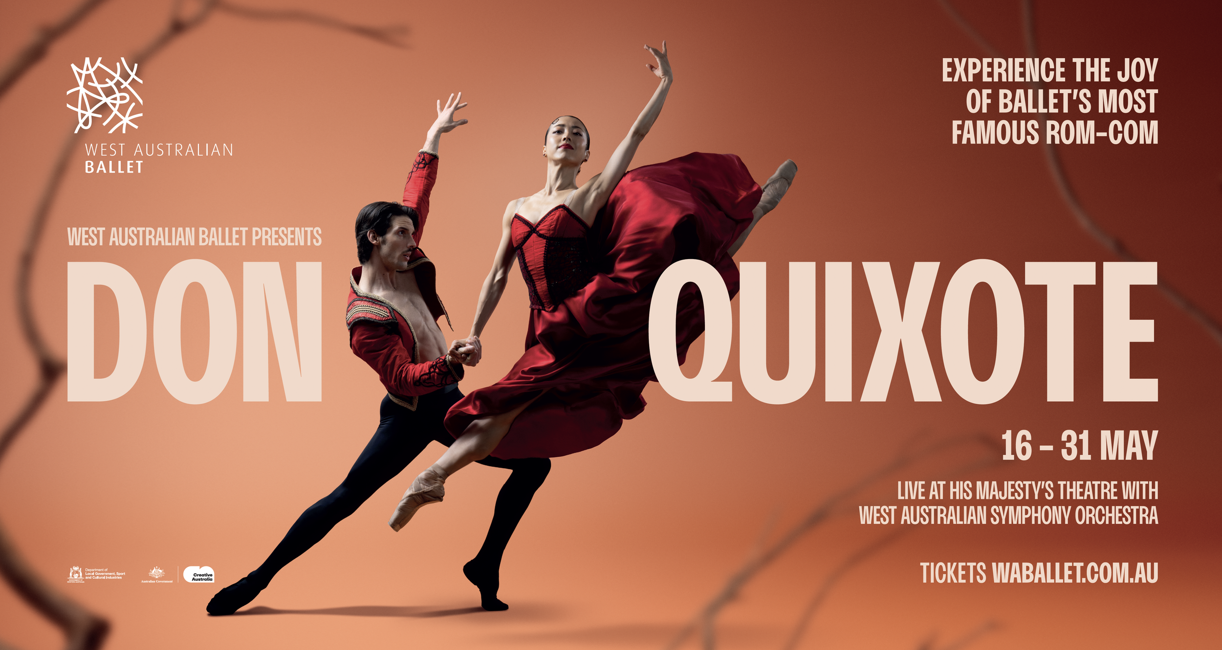 West Australian Ballet 2025 season photographed by Stef King photographer 