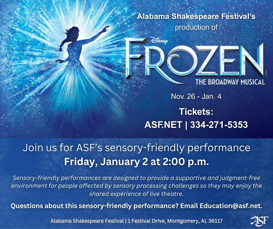 FROZEN "Sensory-Inclusive" Performance