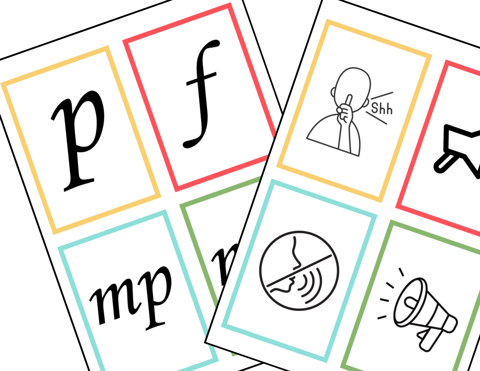 Dynamic Cards (louds and softs)