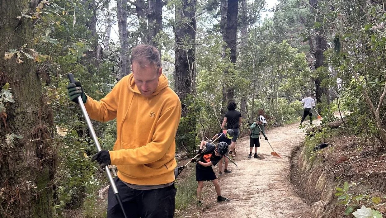 Community effort gets Wellington’s mountain bike trails back on track