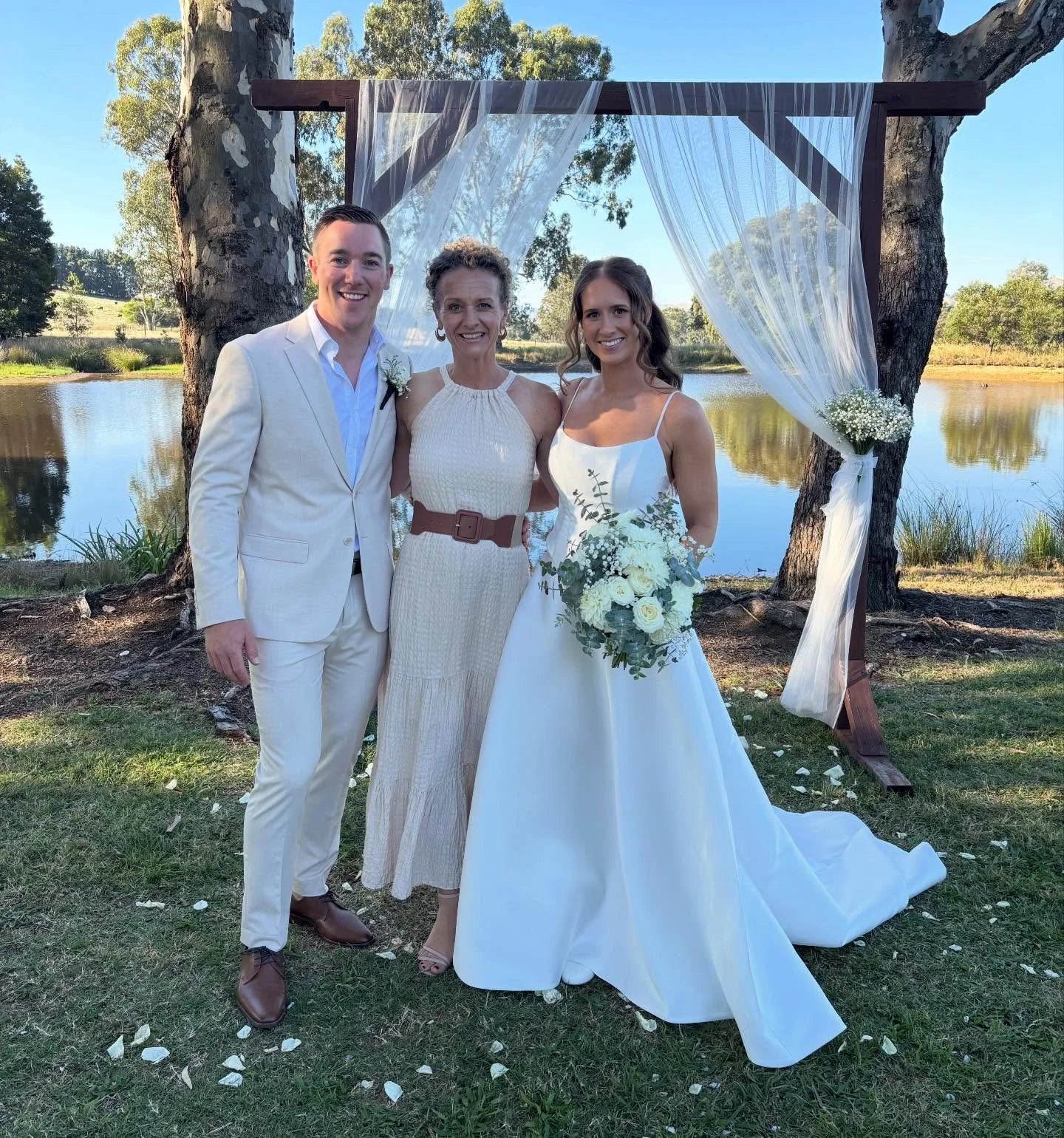 What a joy it was to stand alongside Tyler and Tayla as they said &ldquo;I do,&rdquo; surrounded by their closest family and friends. Their ceremony was full of love, laughs, and moments that truly reflected who they are - it doesn&rsquo;t get much b