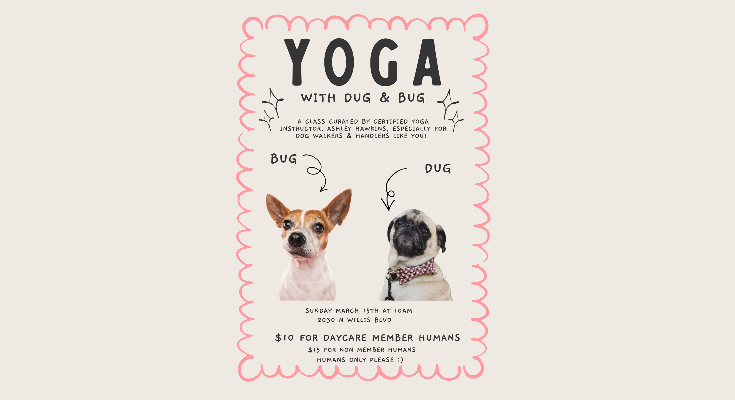 Yoga with Dug & Bug