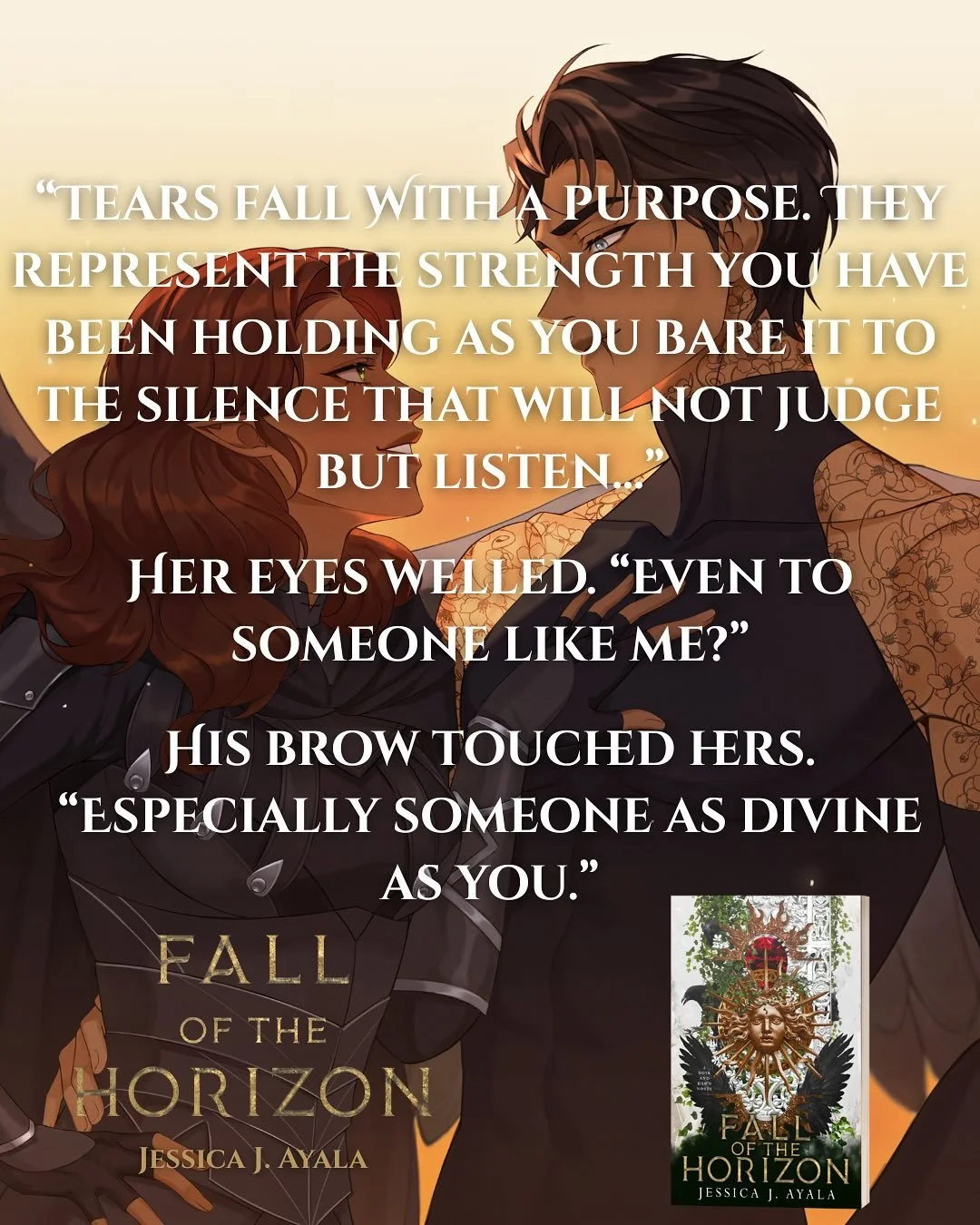 When the main characters have traumatic backstories and have to navigate their internal struggles while facing the forces that threaten their world&gt;&gt;&gt;

I just love how Ronan embraces Zara&rsquo;s jagged heart and how she does the same for hi