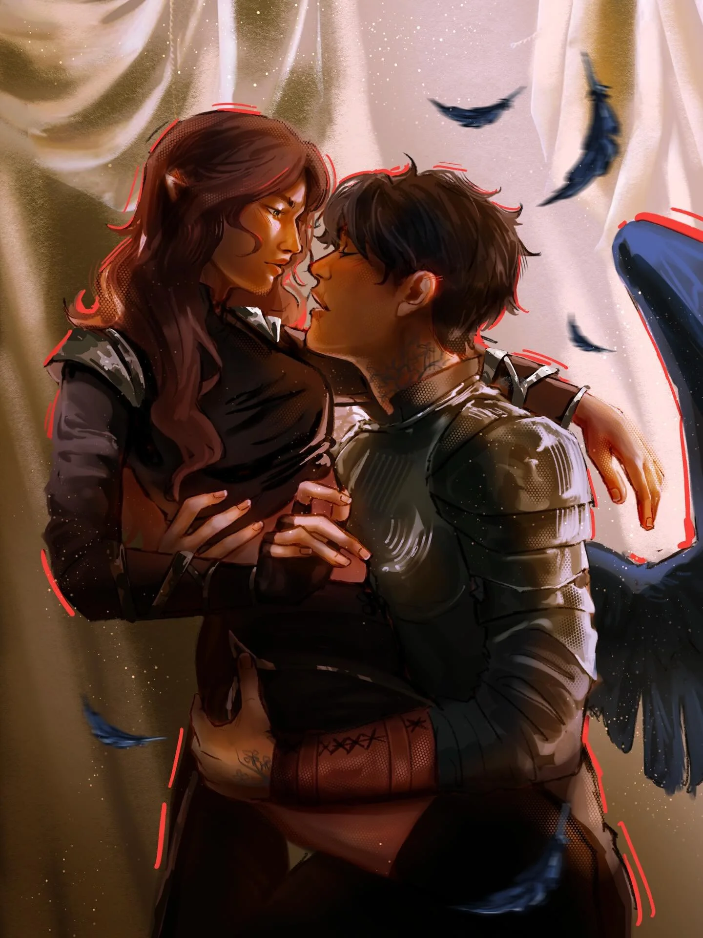 &ldquo;The scars you bear, my Horizon, I quite like them. Let me bear them with you.&rdquo;

Characters are ZARA and RONAN from FALL OF THE HORIZON. 

Gorgeous piece by @gracerstudios 💕

🌙Epic Dark Fantasy x Latin-inspired lore
☀️Assassin&rsquo;s C