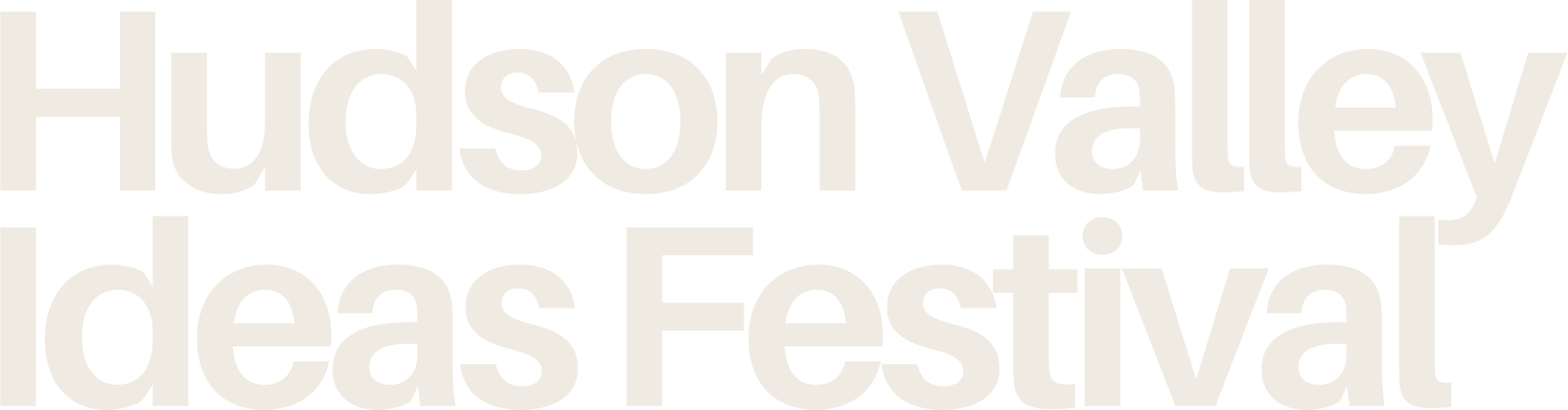 Hudson Valley Ideas Festival 2025