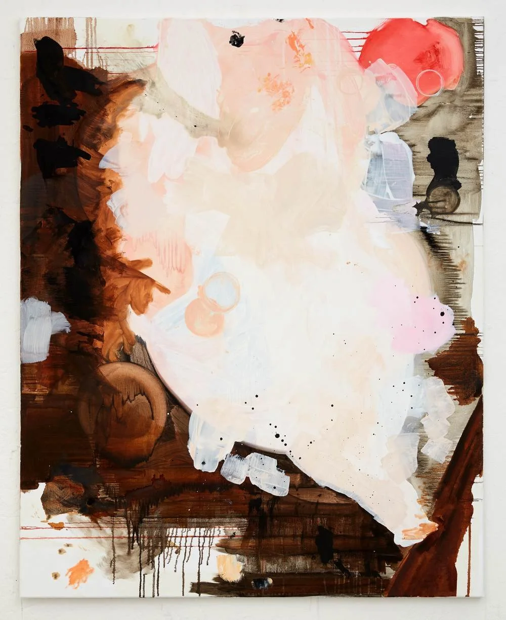 Marie Birkedal, Hummingbirds (El Rito), oil on canvas, 150 × 120 cm.